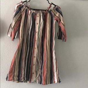 Striped Casual Dress